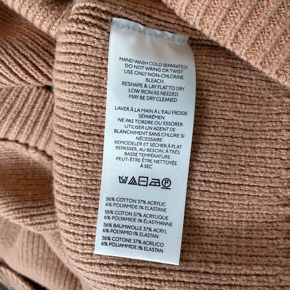 Free People Easy Street Crop Pullover oversized New with tags! Camel - Picture 14 of 14